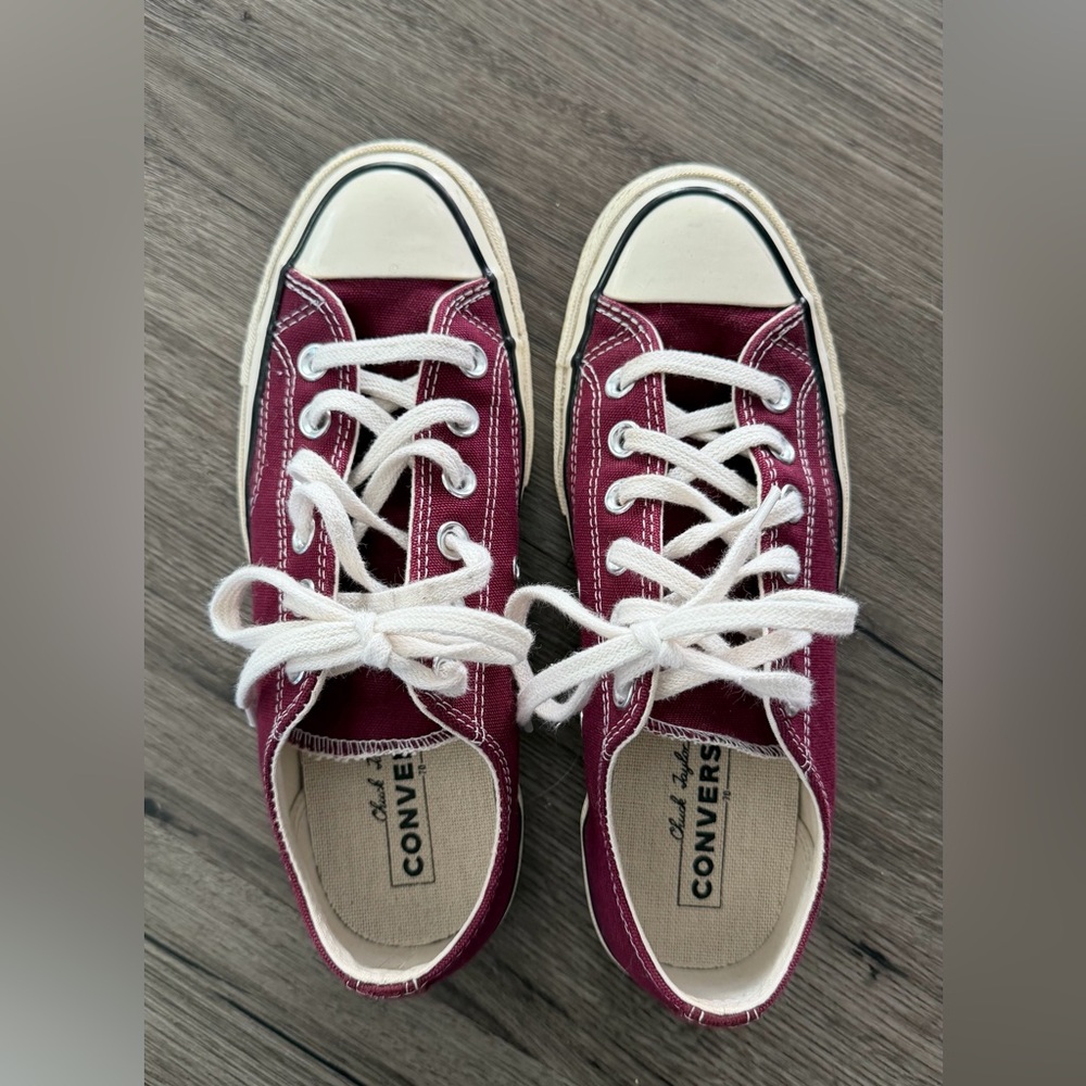converse chuck 70 low top, women’s 6.5